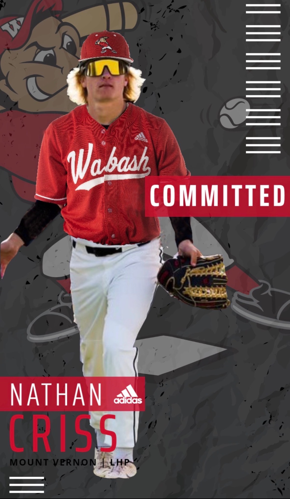 Nathan Criss commits to Wabash College